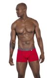Xtremen Boxer Short Classic Poly Cotton Mix Men's Underwear, Red