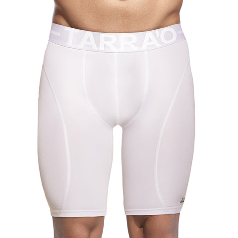 Tarrao Boxer Xtra Long Deportivo Microfibre Men's Underwear, White
