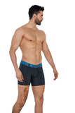 Xtremen Boxer Clasico Largo - Microfibre Desagujada Dark Grey