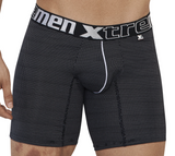 Xtremen Boxer Clasico Largo  Miniprint - Microfibre Black