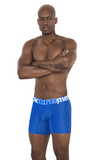Xtremen Boxer Clasico Largo - Rayas  TIZA Microfibre Royal Blue
