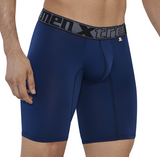 Xtremen Boxer Deportivo  FULL Largo - Microfibre Men's Underwear, Azul Osc