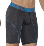 Xtremen Boxer Deportivo Largo - Microfibra JASPE 1X1 Black