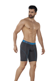 Xtremen Boxer Deportivo Largo - Microfibra JASPE 1X1 Black