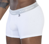 Xtremen Boxer Short Classic Poly Cotton Men's Underwear, White