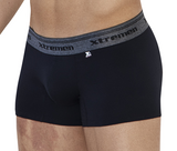 Xtremen Boxer Short Classic Poly Cotton Men's Underwear, Black