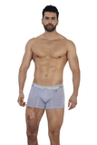 Xtremen Boxer Short Classic Poly Cotton Mix Men's Underwear, Jaspe Light Grey