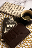 Lök Luxury Colombian Arauca Origin 100% Cocoa Dark Chocolate Bar, 85g