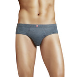 Formas Intimas 90005 Hispano Men's Brief 2-Pack, Light Grey/Dark Grey