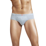 Formas Intimas 90005 Hispano Men's Brief 2-Pack, Light Grey/Dark Grey