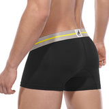 Inizio Boxer Short Classic Fondo Enterno Microfibre Men's Underwear, Black