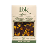 Lök Foods 'Barks' Pineapple & Mango 70% Dark Chocolate Bar, 85g
