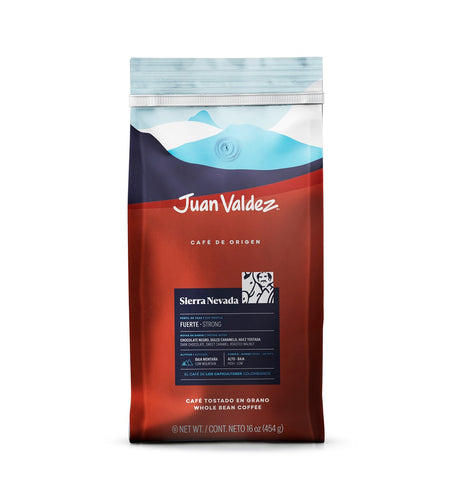 Juan Valdez® Single Origin Sierra Nevada Whole Bean Coffee, 454g Pack