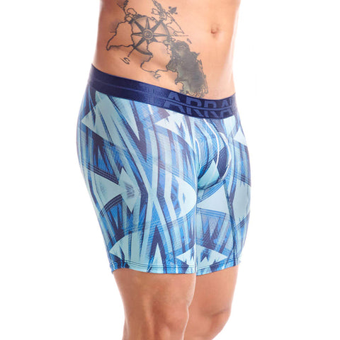 Tarrao Boxer Long Barra 28 Microfibre Men's Underwear, Blue