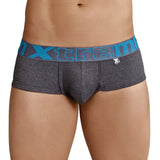 Xtremen Brief Sesgado en Pinza Cotton Men's Underwear, Dark Grey